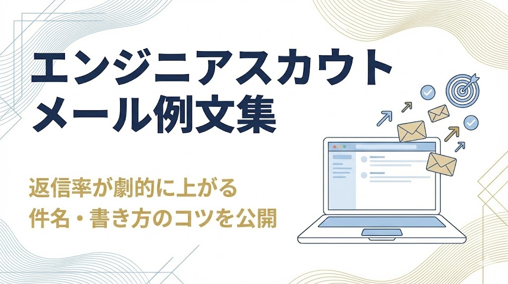 エンジニアスカウトメール例文集